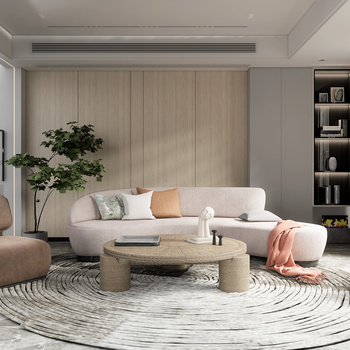 Modern living room su model download ID: 100000008