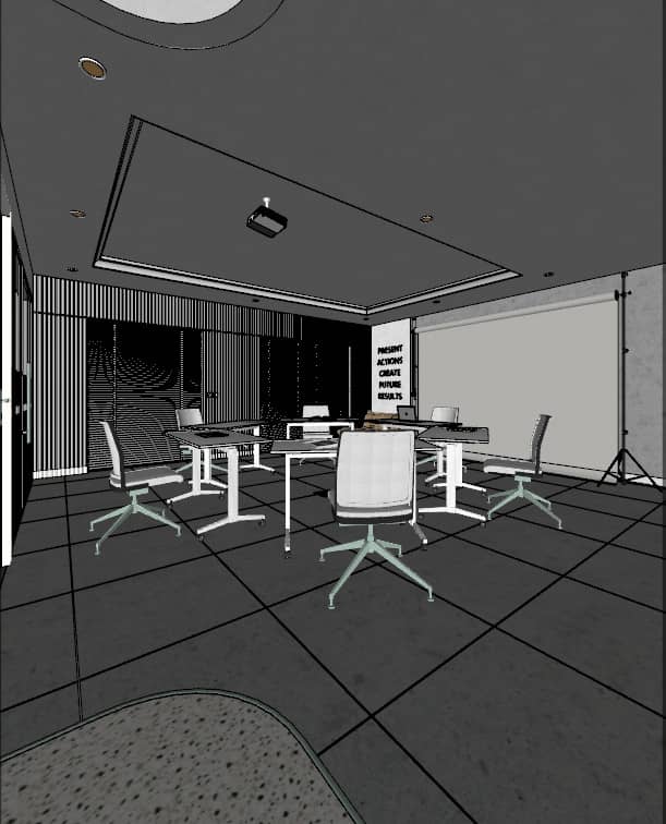 Sketchup interior office model download ID: 110000016 (kts Nghia Than ...