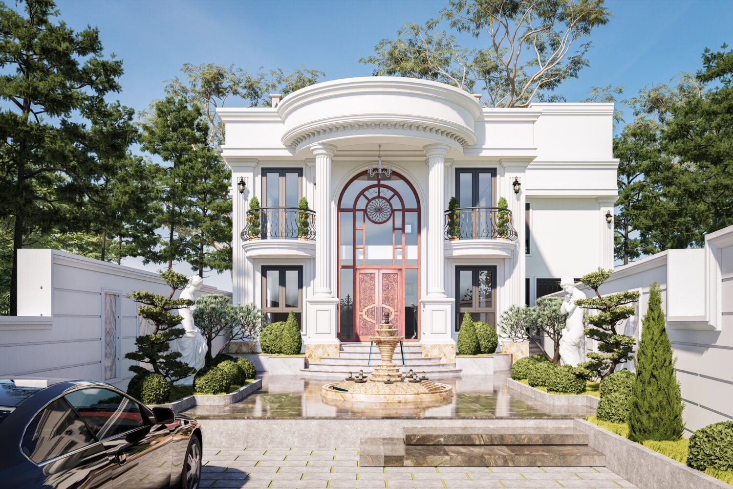Exterior Enscape Model Free Download Enscape Modern ID 101000279 (Sang Nguyen)