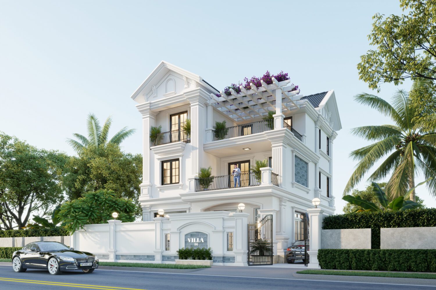 Free Sketchup Models Download Modern Exterior ID 101000306 (Tuyet Nhung)