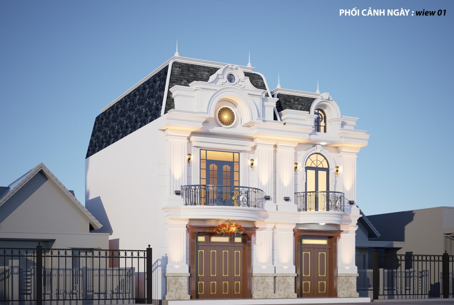 Sketchup Model Download Modern Exterior ID 101000275 (Linh Phan)